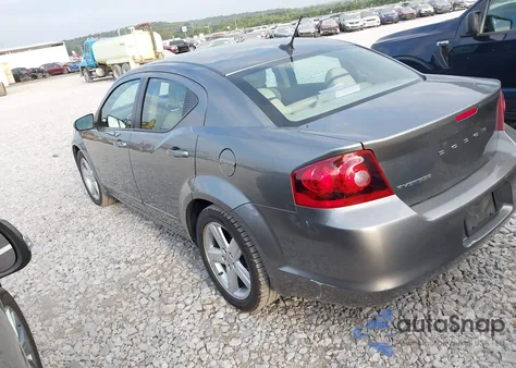 2013 Dodge Avenger Se from USA, damaged, VIN 1C3CDZAB9DN612961